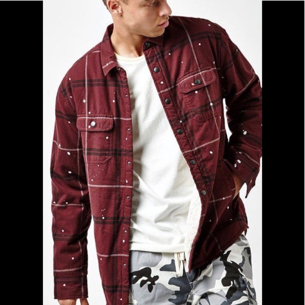 PacSun Sherpa Shacket